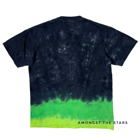 Urban Outfitters Liquid Blue Jimi Hendrix Bright Tie Dye T-Shirt - Picture 8 of 8